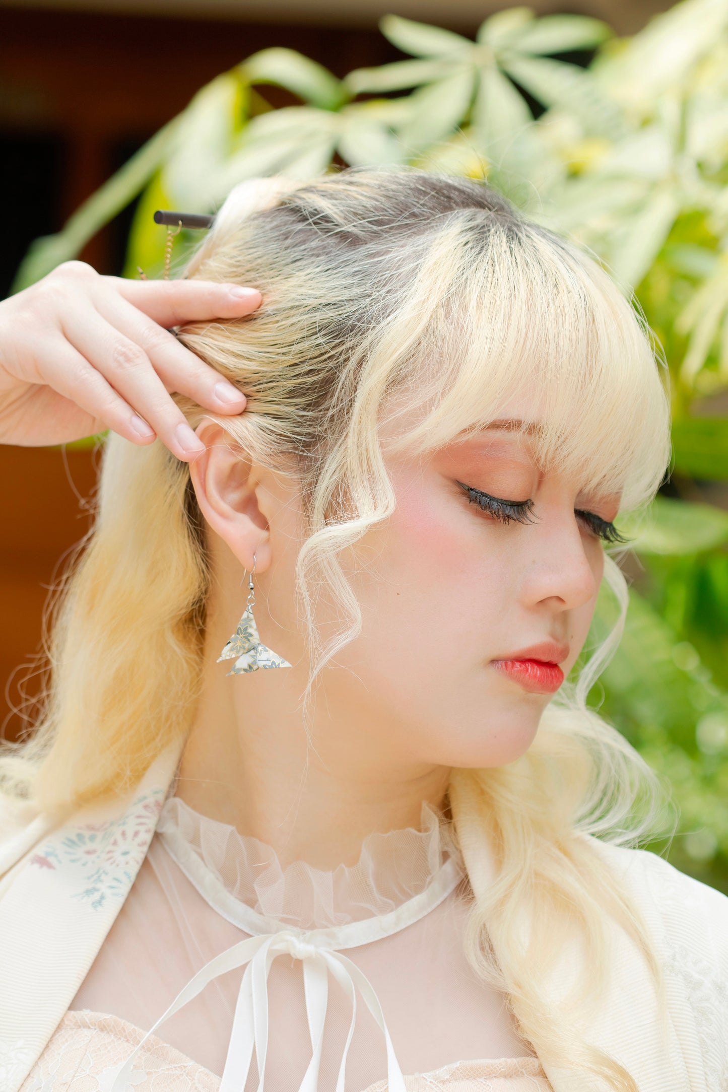 Butterfly Origami Earrings