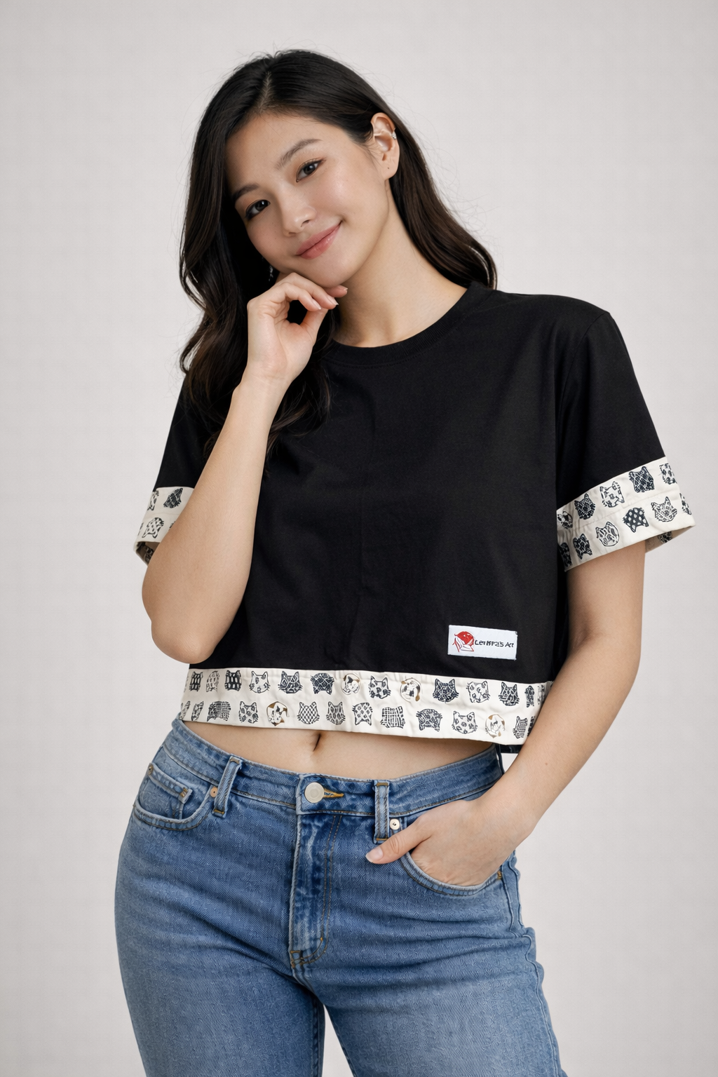 T-Shirts with Traditional Japanese Fabric
