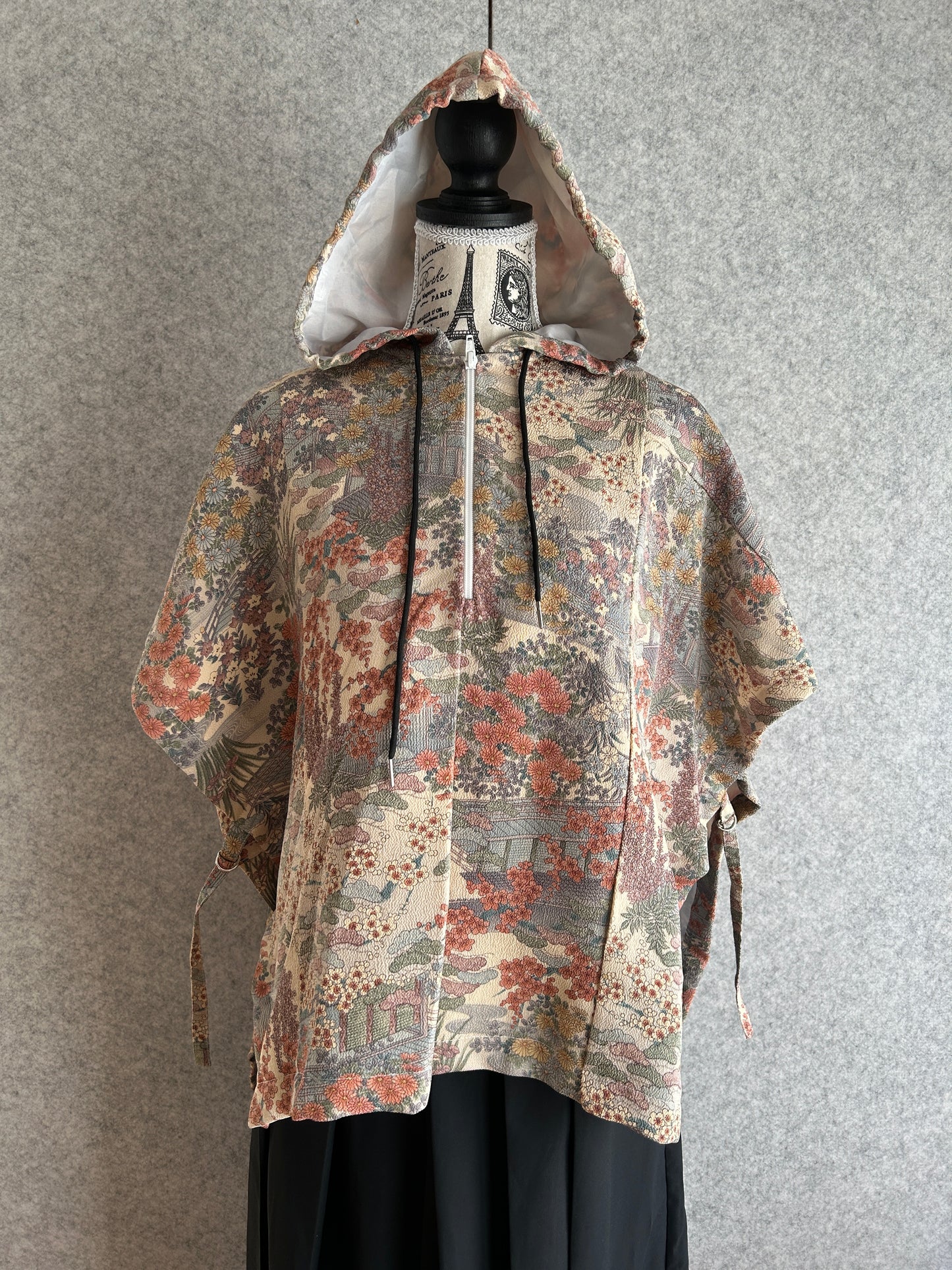 Hooded Poncho | Pink | Size 2