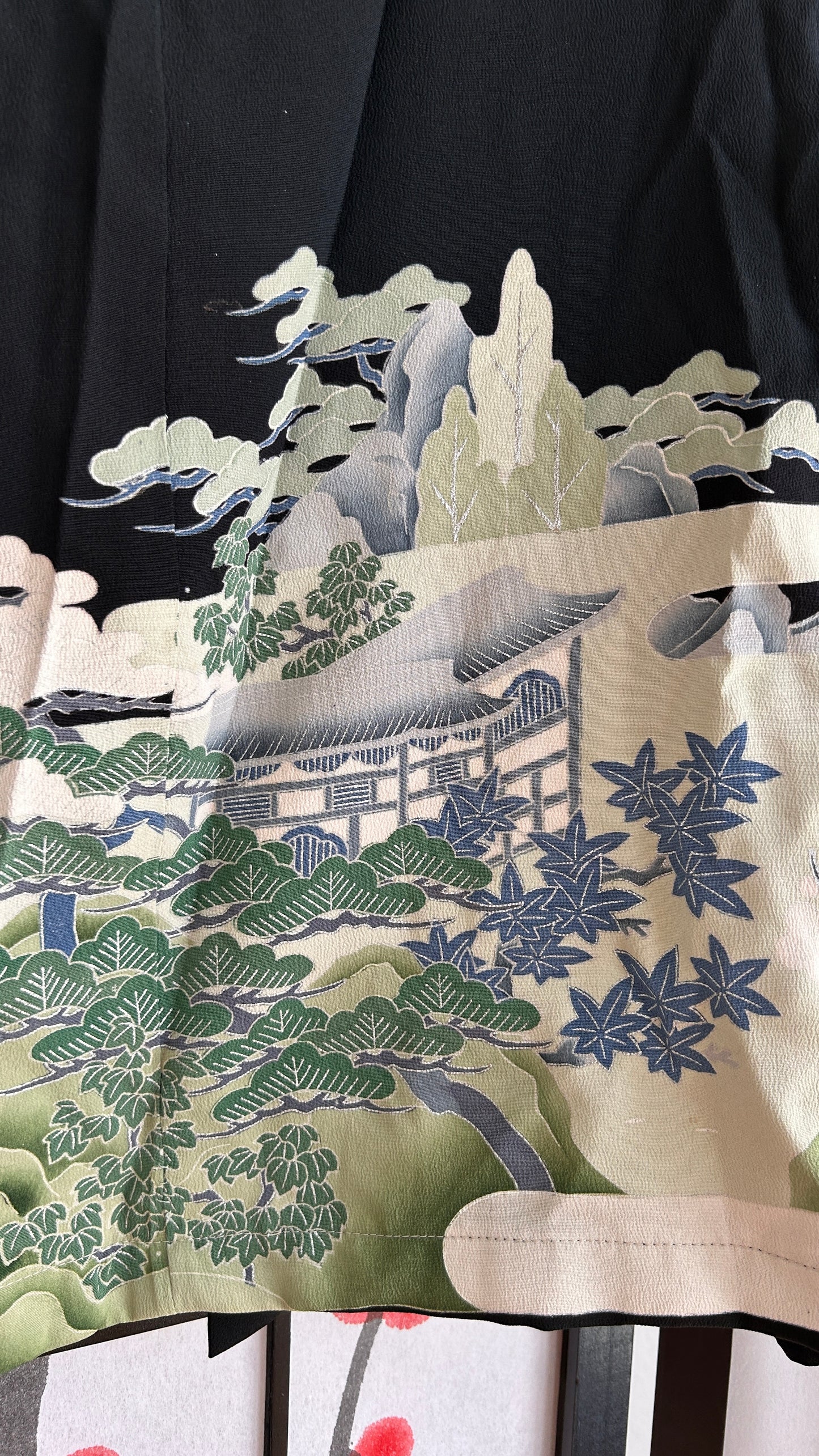 Upcycled Kimono Blazer 1T Black