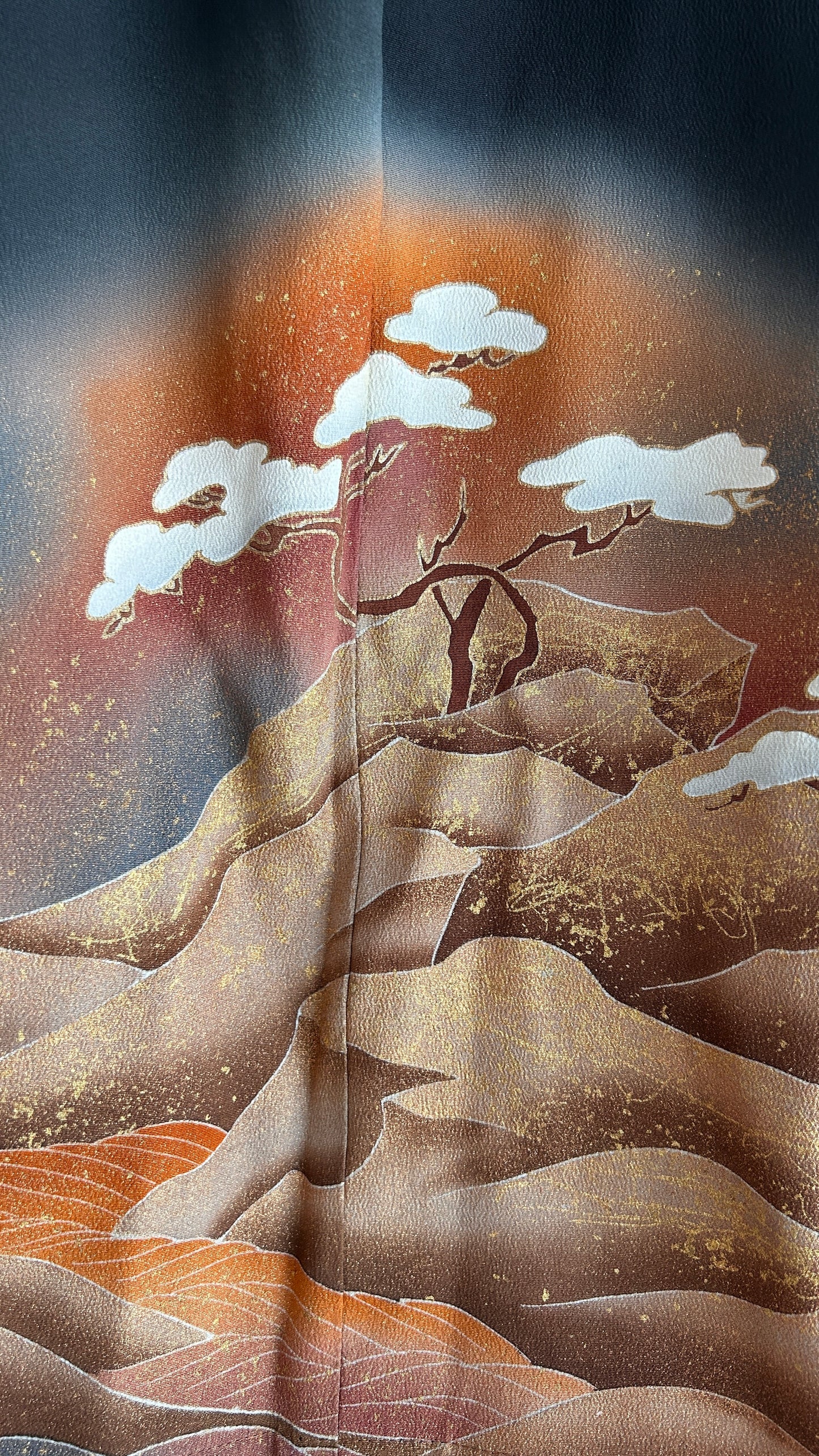 Upcycled Kimono Blazer 2T Black