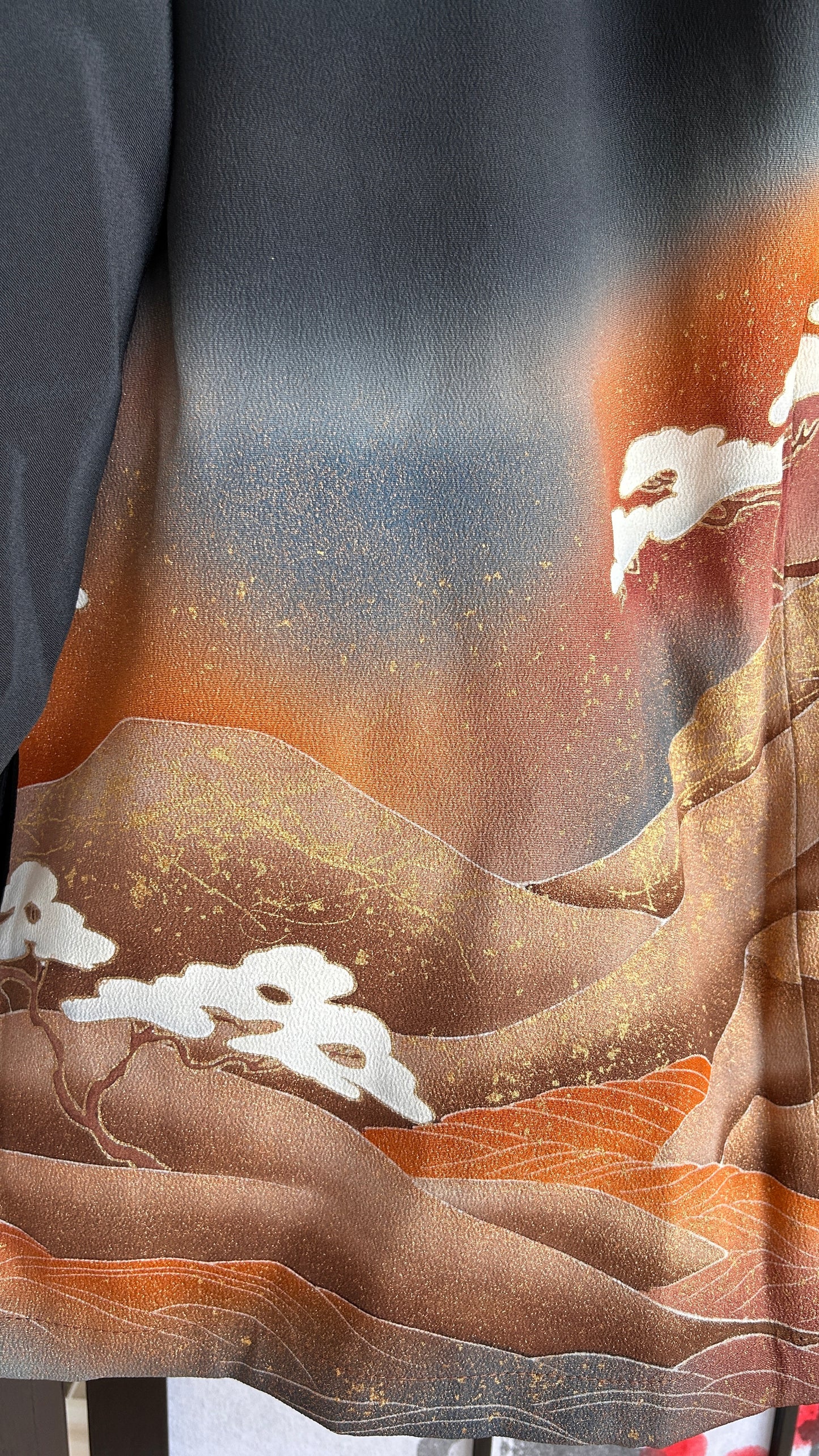 Upcycled Kimono Blazer 2T Black