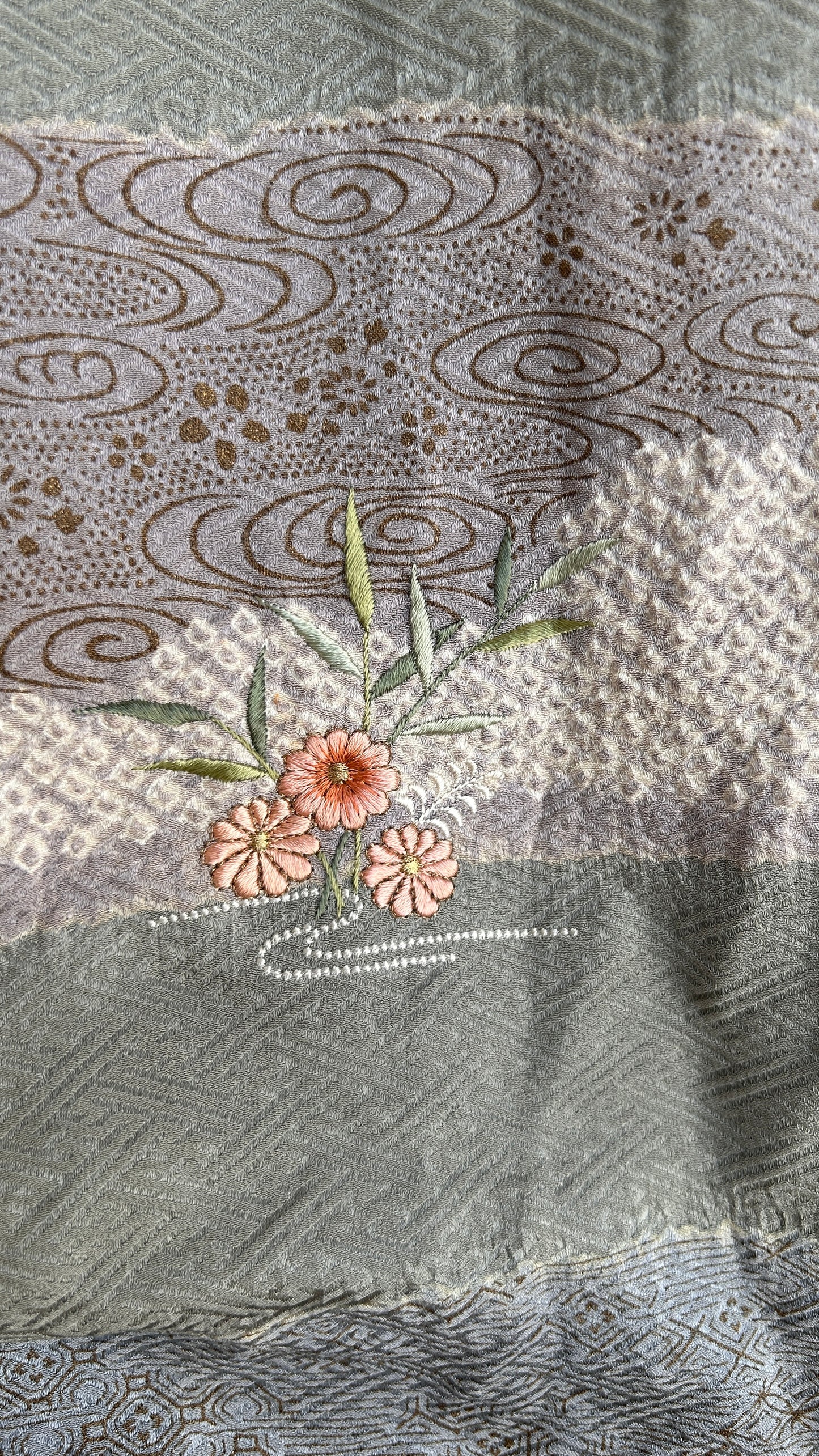 Upcycled Kimono Blazer 1T