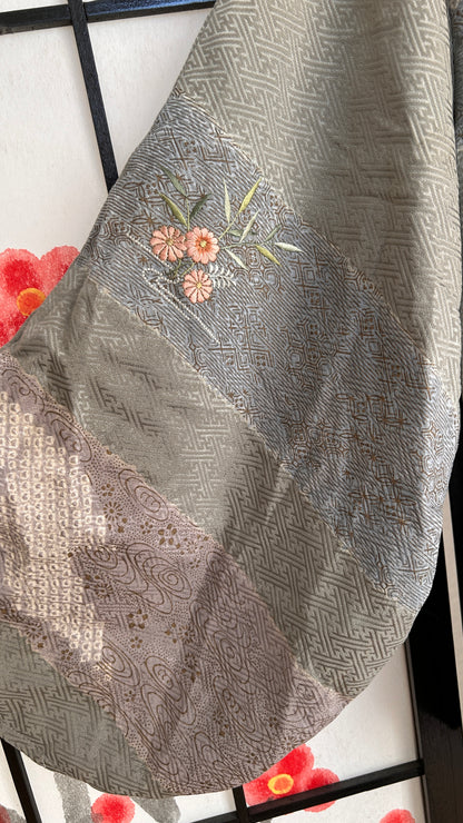 Upcycled Kimono Blazer 1T