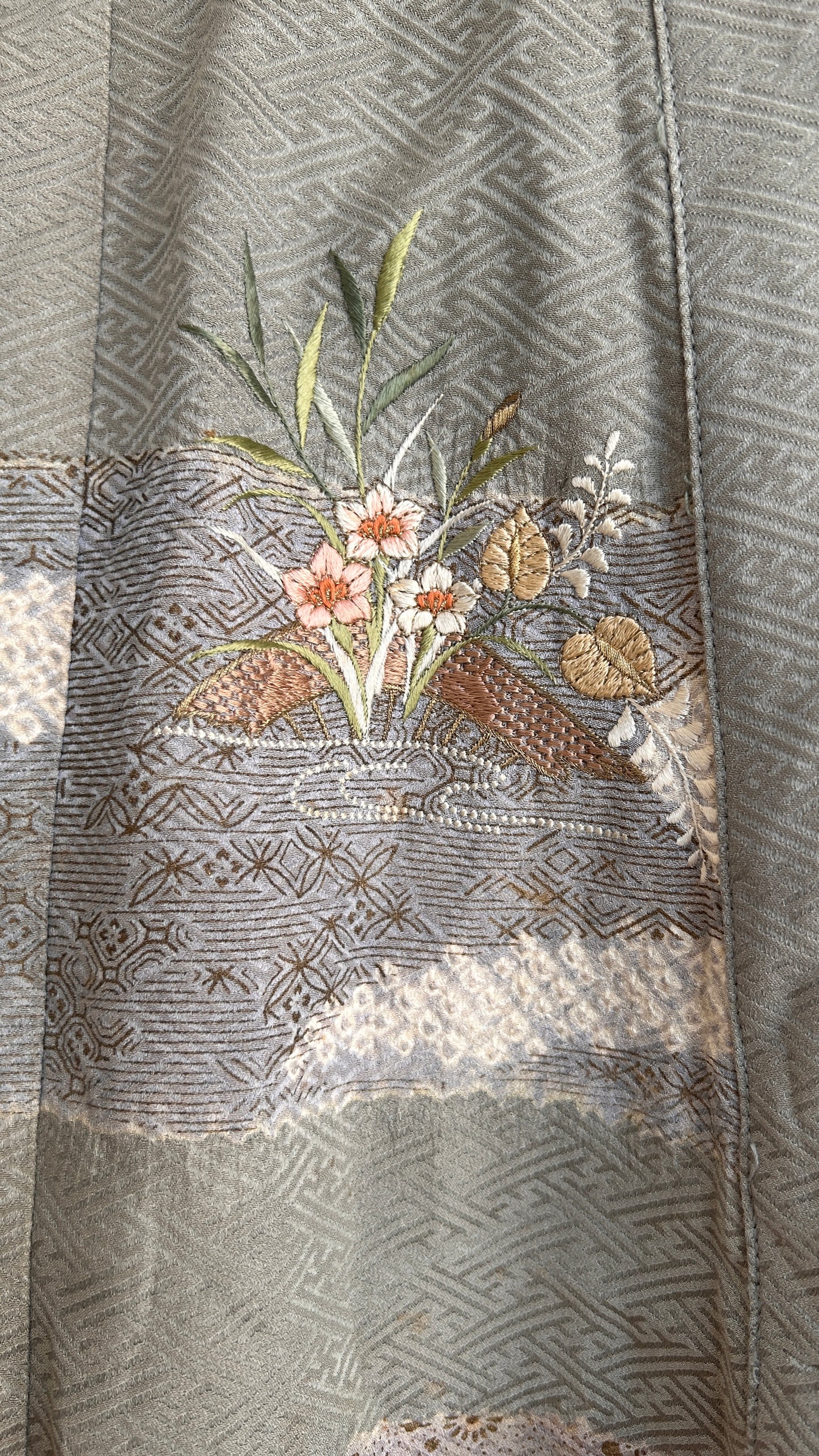 Upcycled Kimono Blazer 1T