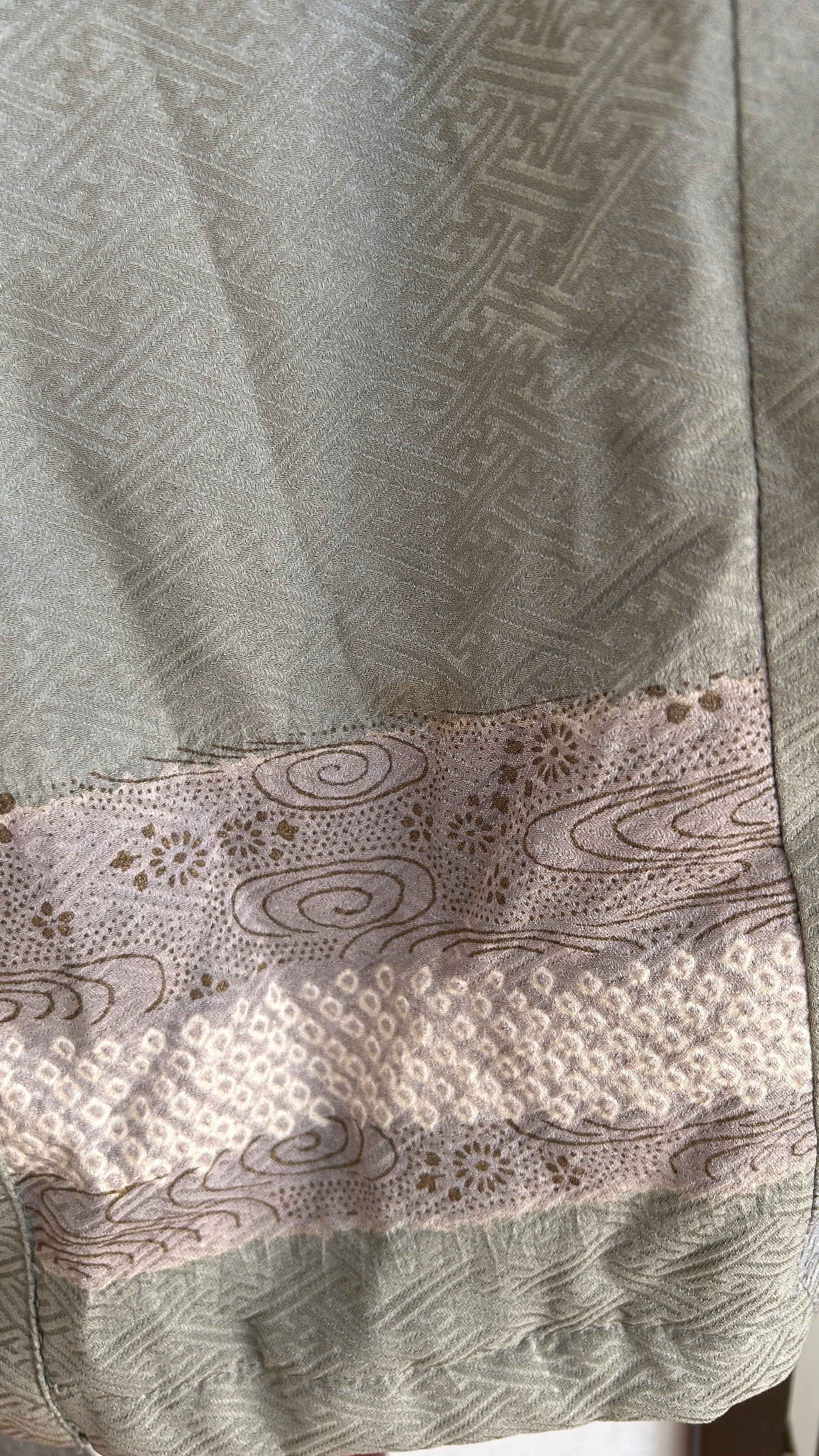 Upcycled Kimono Blazer 1T