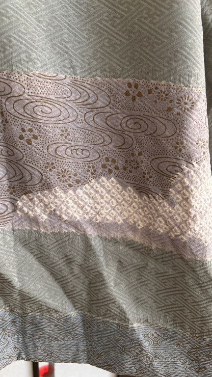 Upcycled Kimono Blazer 1T