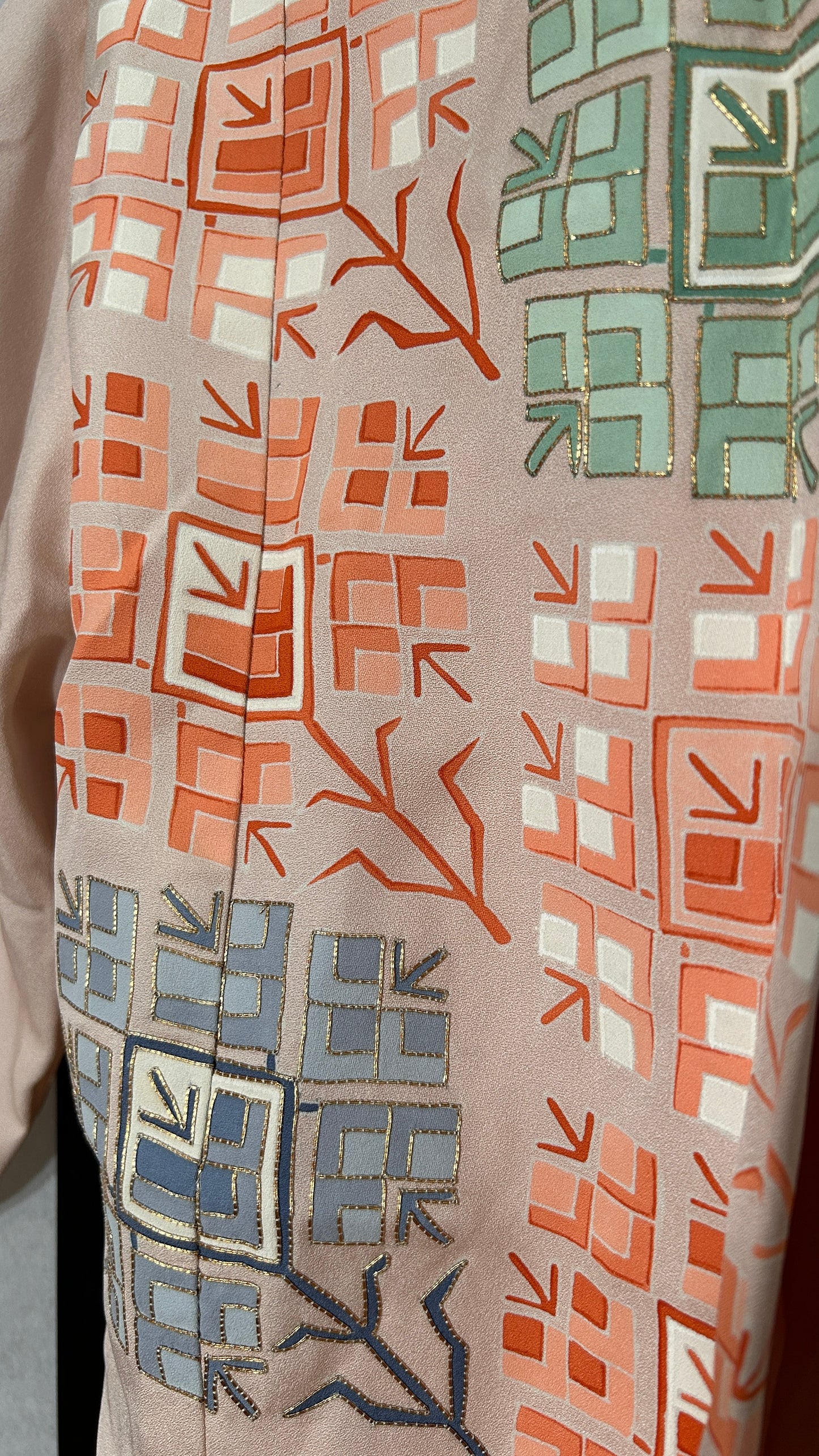 Upcycled Kimono Kodomo Hoodie