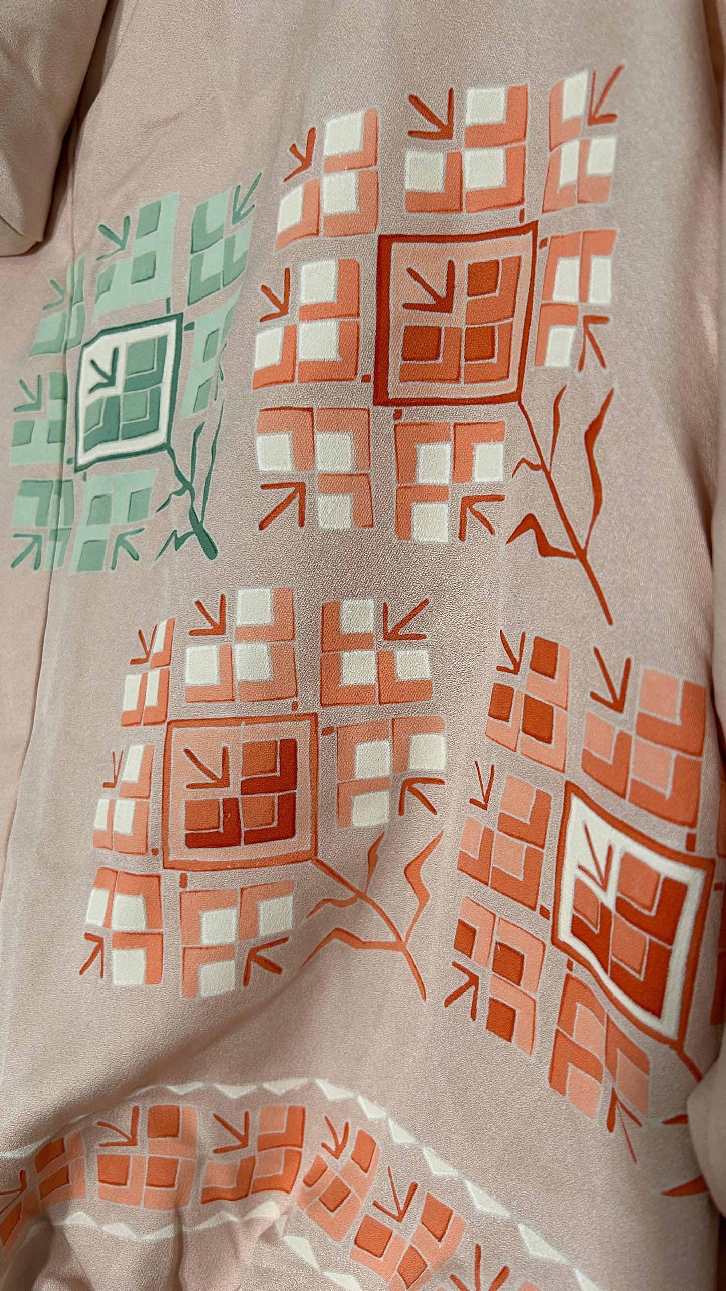 Upcycled Kimono Kodomo Hoodie