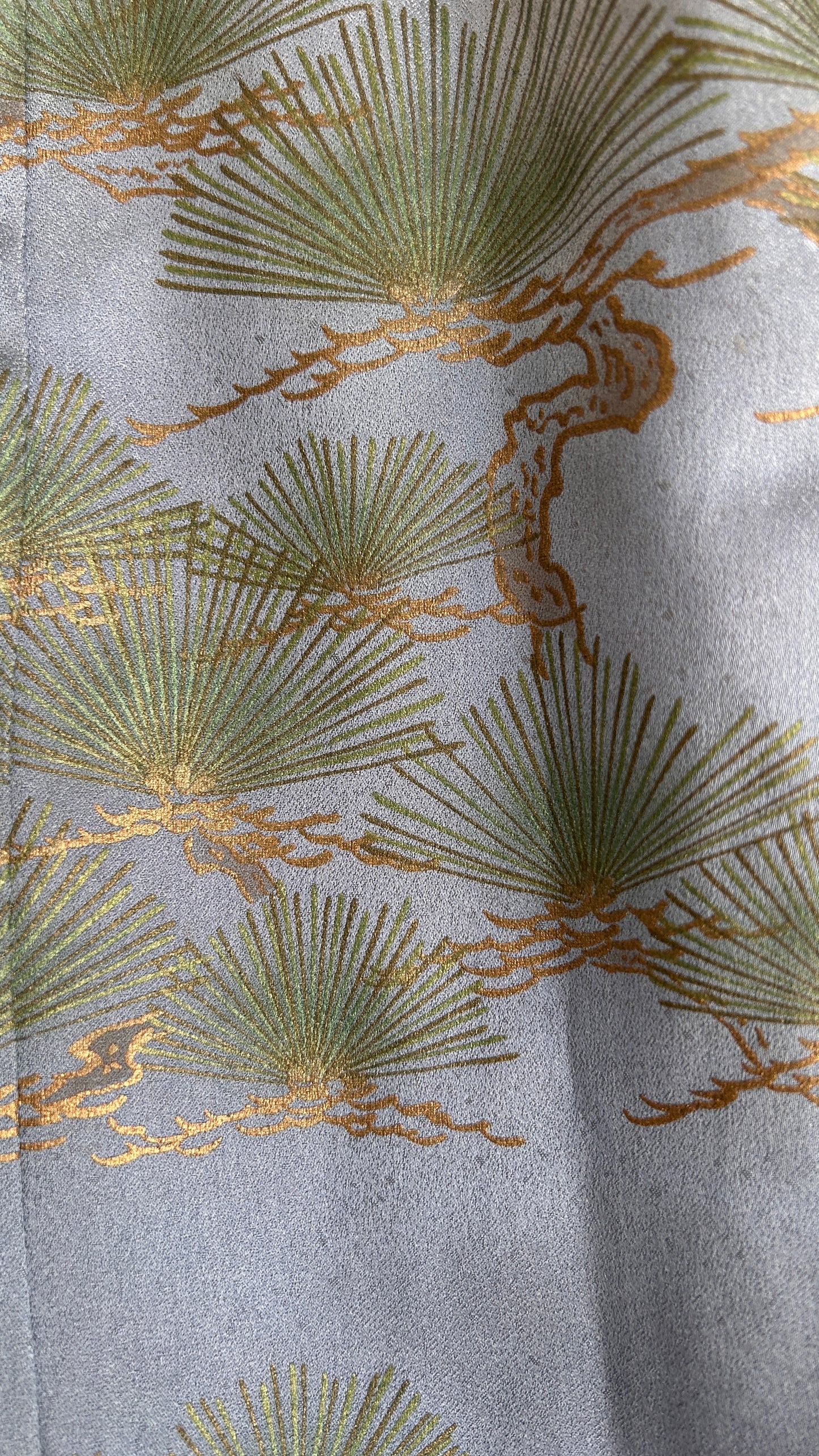 Upcycled Kimono Kodomo Hoodie Blue