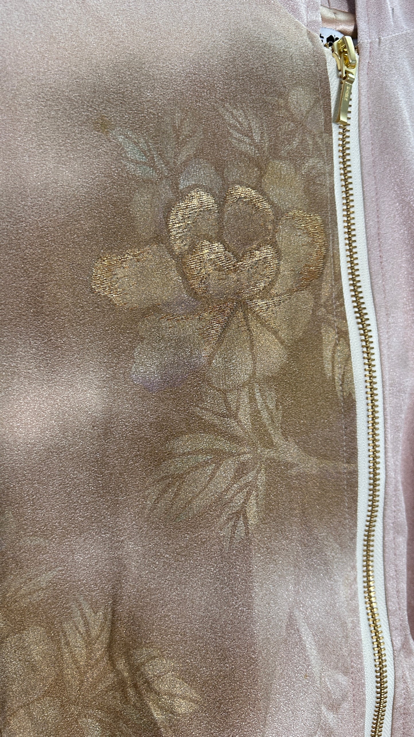 Upcycled Kimono Hoodie with Zipper