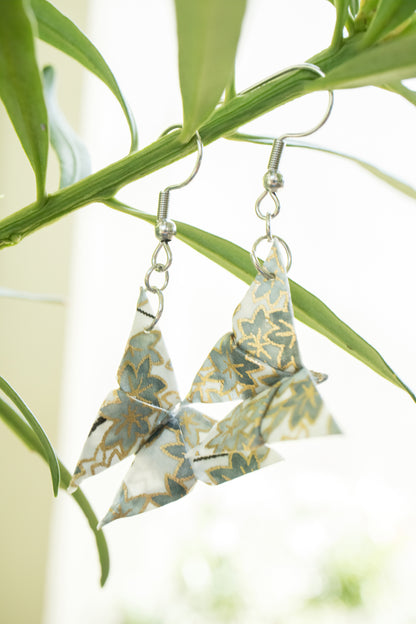 Butterfly Origami Earrings | Leverras Art