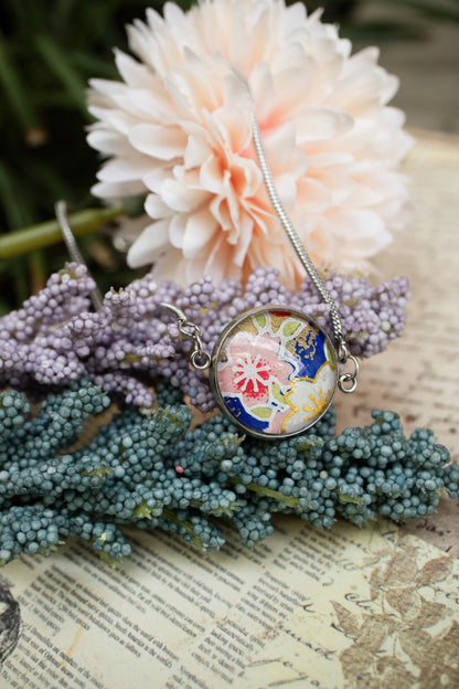 Chiyogami Pendant Bracelet