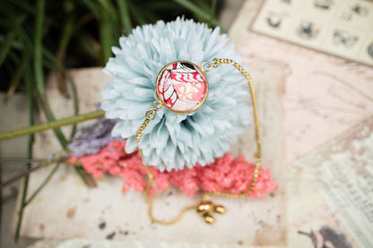 Chiyogami Pendant Bracelet