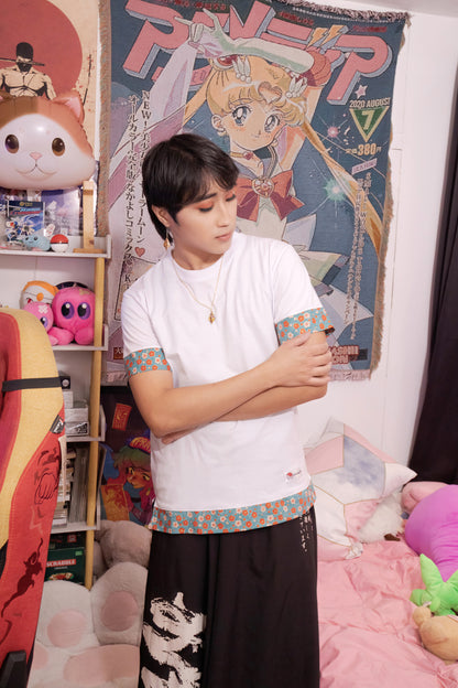 Unisex T-Shirt Regular Fit with Traditional Japanese Fabric
