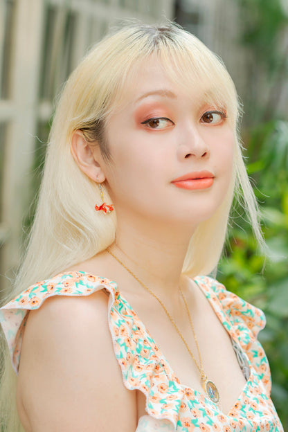 Elephant Origami Earrings