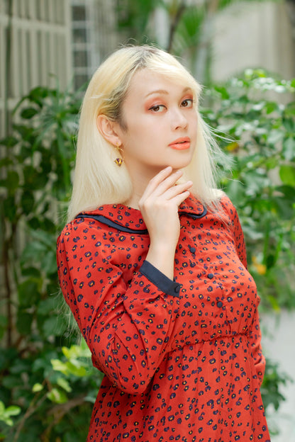 Sonobe Stripe Origami Earrings