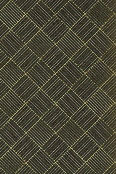 Geometric pattern with black and gold lines on a textured background
