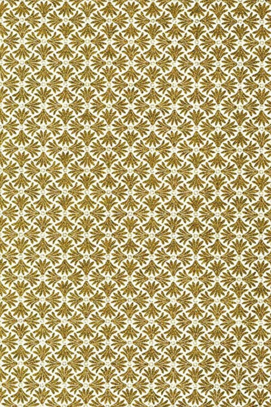 Patterned paper with a geometric design on a white background