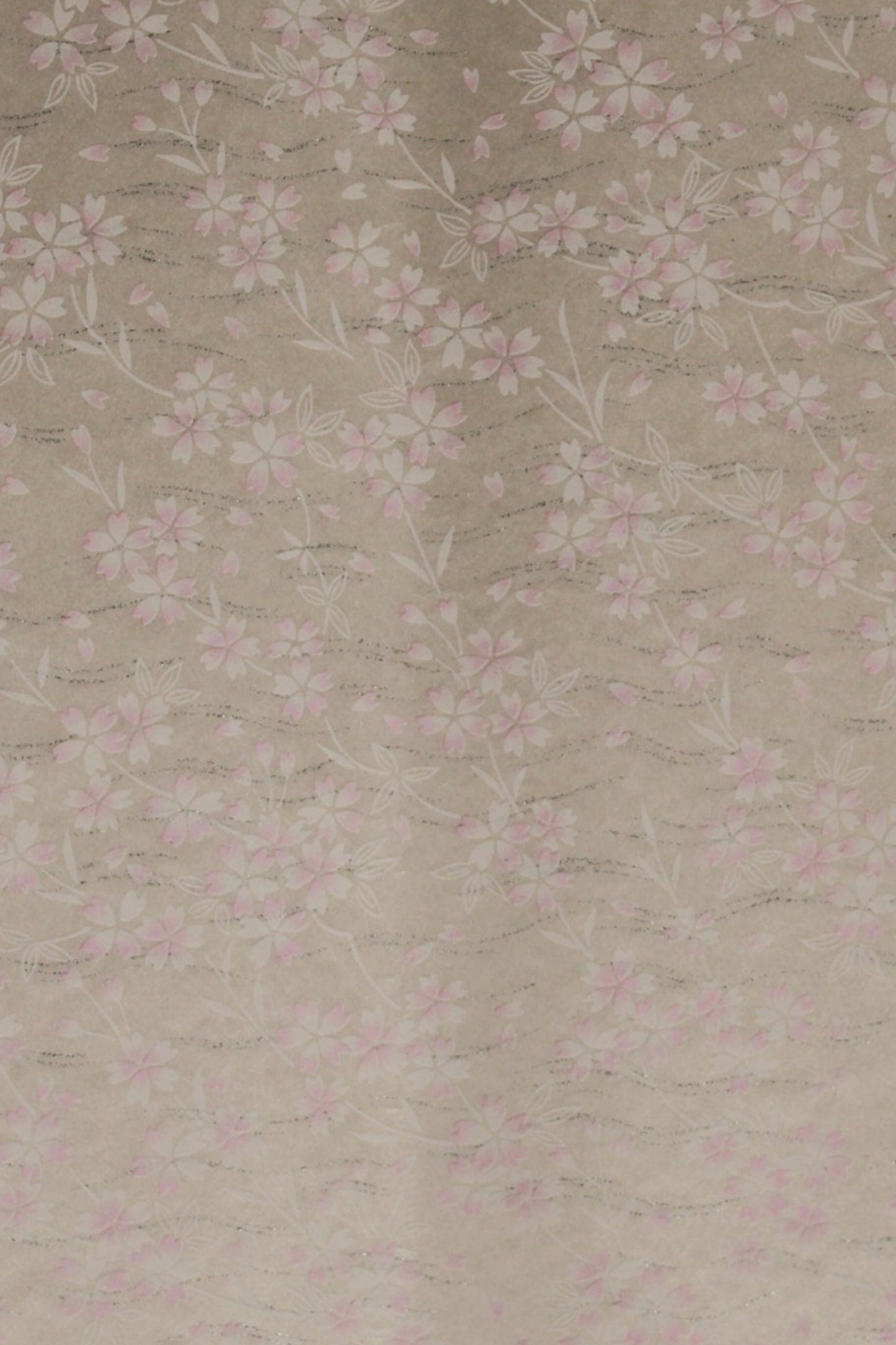 Chiyogami paper  with subtle pattern on a beige background